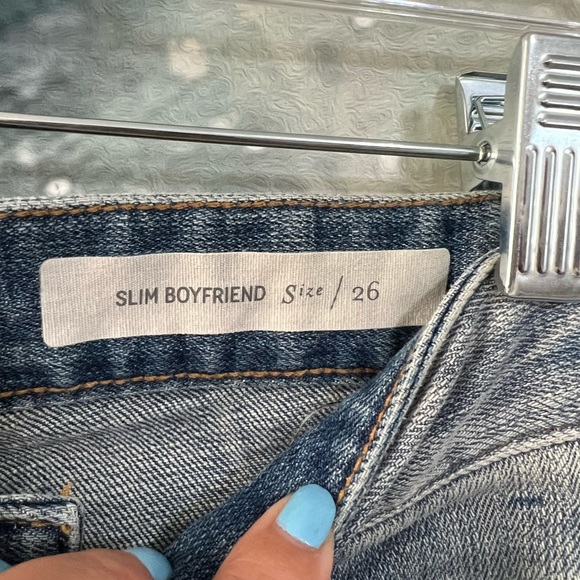 Pilcro & the Letterpress | Slim boyfriend Jean with beaded tassles - Picture 7 of 11